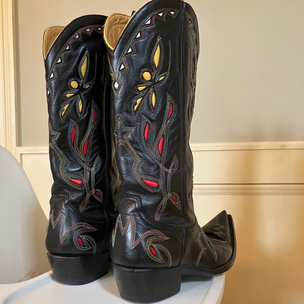 Authentic OLD GRINGO Black Women's Cowboy Boots